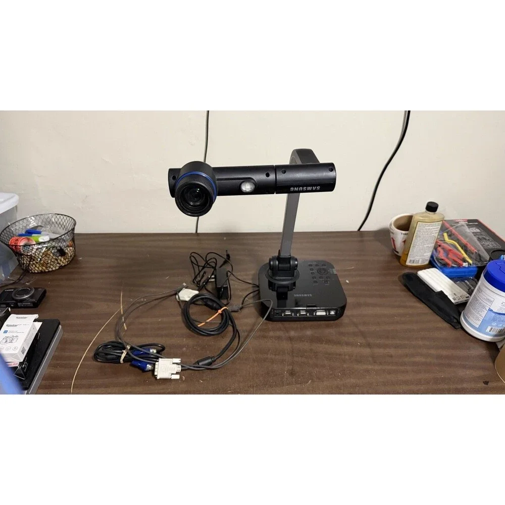 Samsung SDP-860 HD SXGA XGA Document Camera Visual Presenter VGA USB w/Bundle